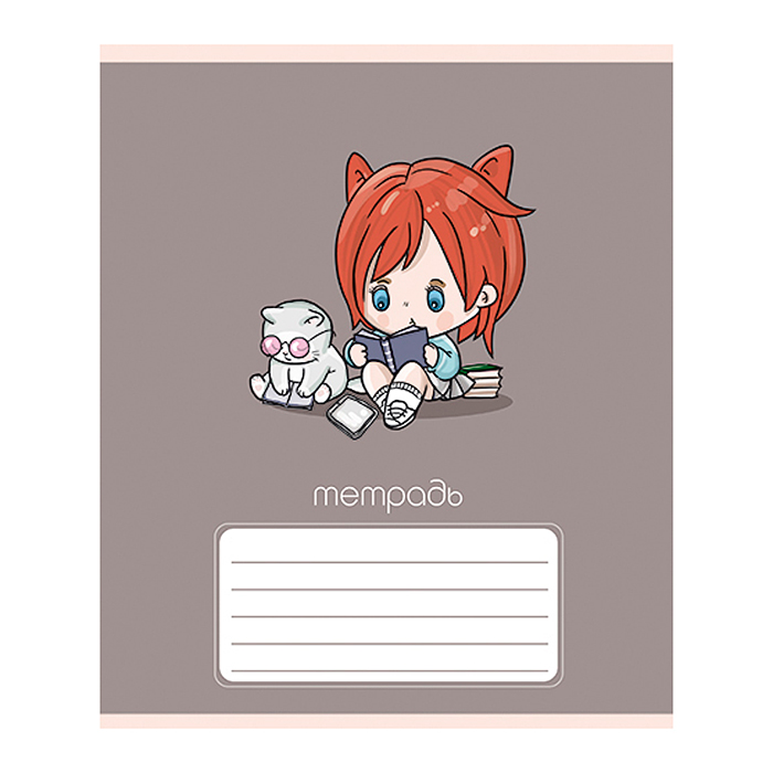 Фото к товару Тетрадь 18л линия S "Аниме" стандарт 4+0+УФ выб (100, 20 ) Тетрадь 18л линия S "Аниме" стандарт 4+0+УФ выб (100, 20 )