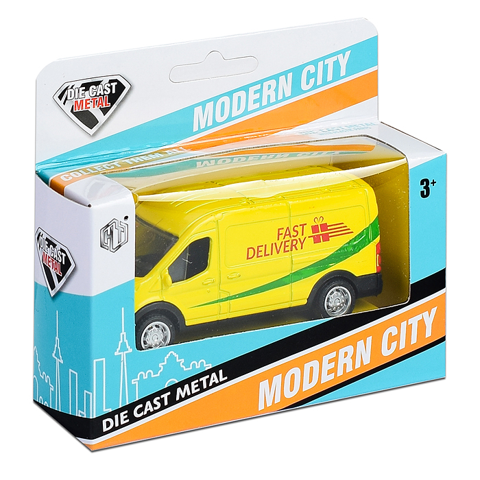 Фото к товару Машина M8728H металл, в коробке Машина M8728H металл, в коробке