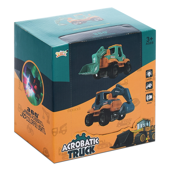 Фото к товару Экскаватор 5932B на батарейках, в коробке Экскаватор 5932B на батарейках, в коробке