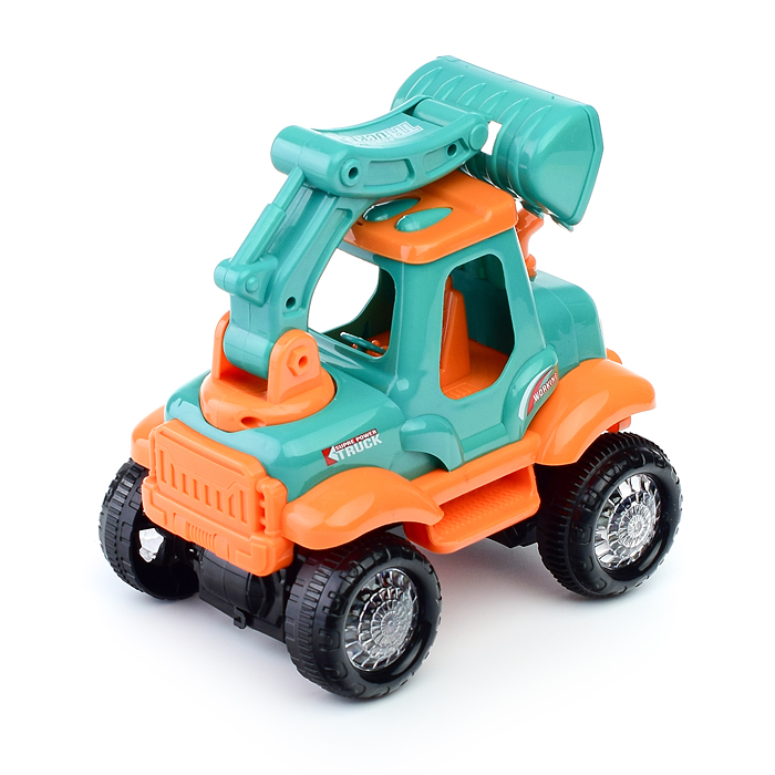 Фото к товару Экскаватор 5932B на батарейках, в коробке Экскаватор 5932B на батарейках, в коробке