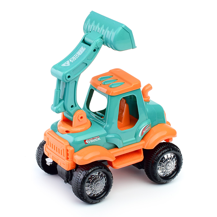 Фото к товару Экскаватор 5932B на батарейках, в коробке Экскаватор 5932B на батарейках, в коробке