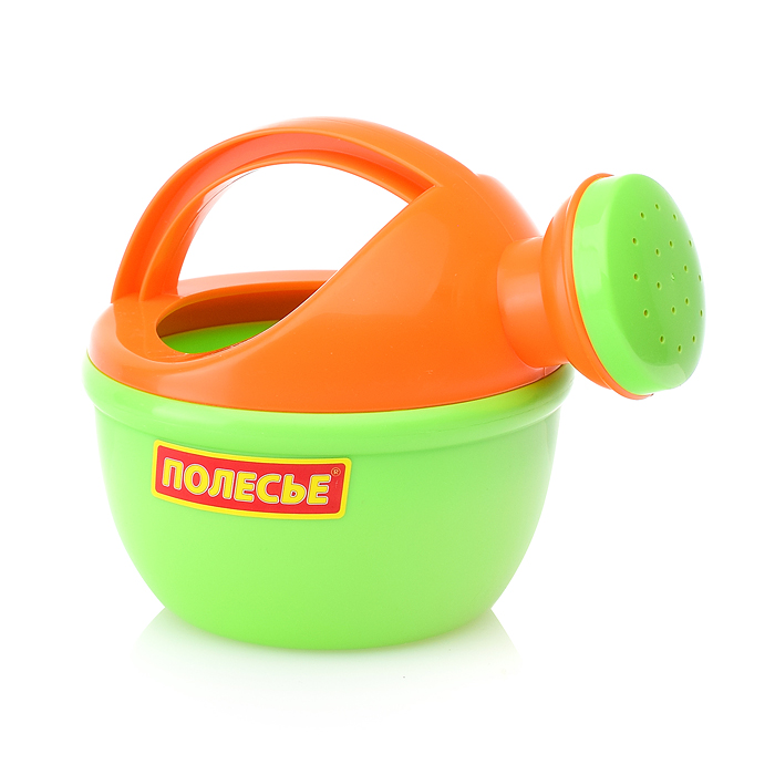 Набор №284: ведро-крепость большое, ситечко-крепость большое, лопатка №5, грабельки №5, лейка малая 