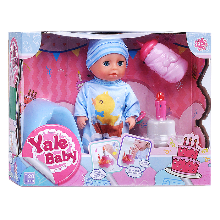 Фото к товару Пупс YL1993V с аксессуарами, в коробке Пупс YL1993V с аксессуарами, в коробке