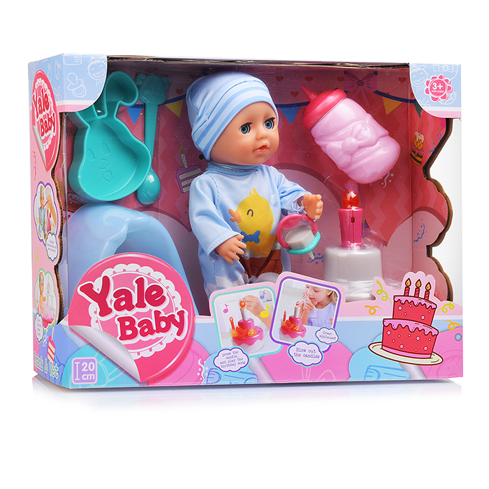 Фото к товару Пупс YL1993V с аксессуарами, в коробке Пупс YL1993V с аксессуарами, в коробке