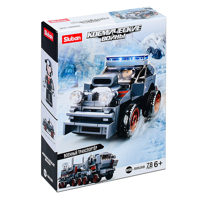 Конструктор M38-B0926B "Космические войны" (78 дет.) Конструктор M38-B0926B "Космические войны" (78 дет.)