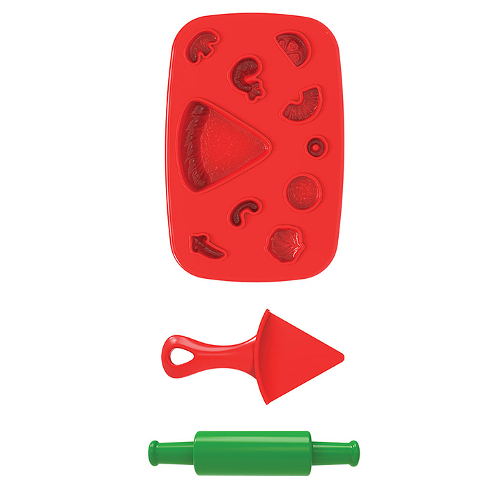 Фото к товару Набор для лепки "Мини-пиццерия" тесто 3х50г Набор для лепки "Мини-пиццерия" тесто 3х50г