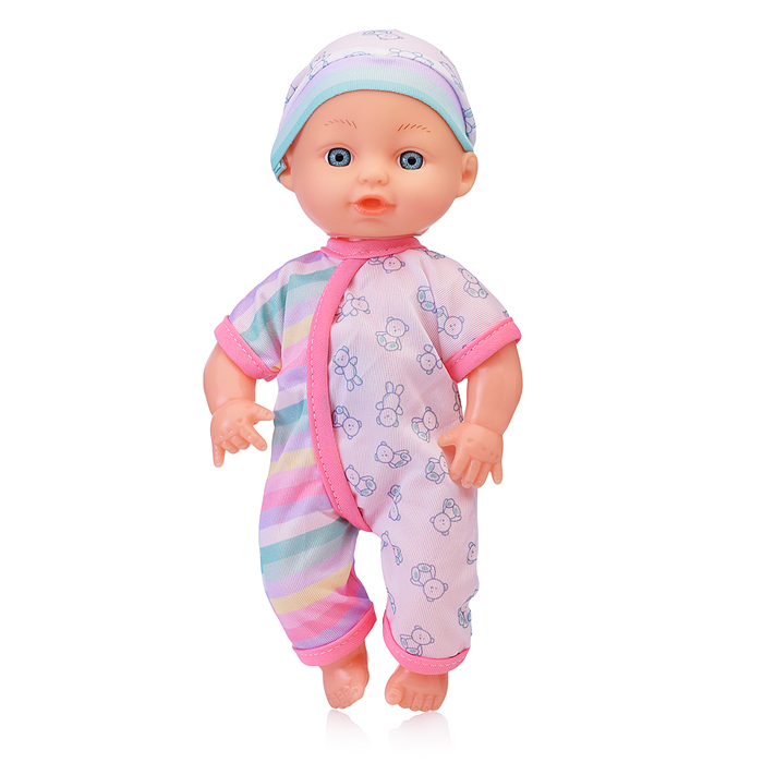 Фото к товару Пупс UT0138-1 "Мой пупсик" Мишенька с аксессуарами, в пакете Пупс UT0138-1 "Мой пупсик" Мишенька с аксессуарами, в пакете