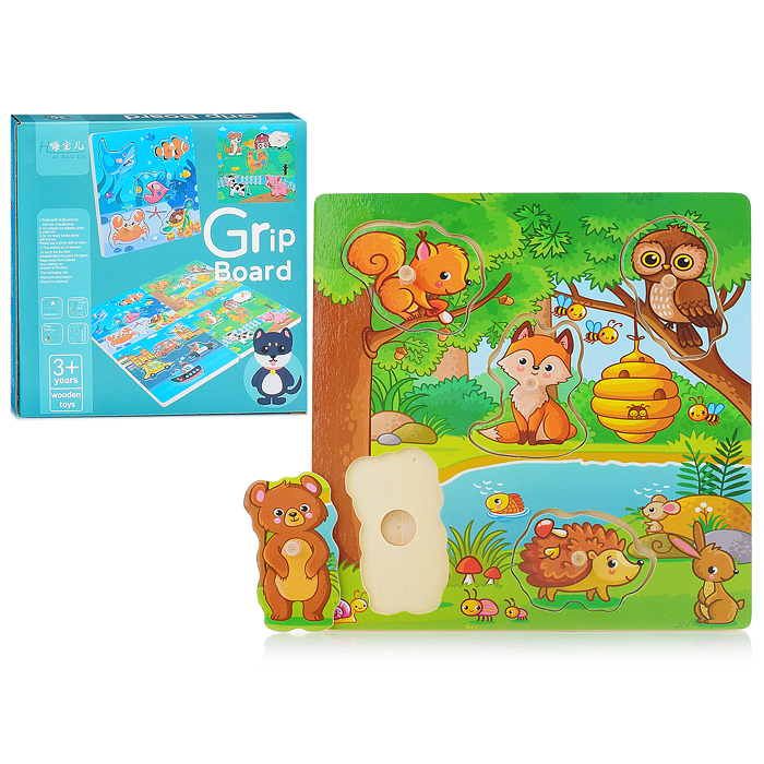 Пазл-вкладыш D1345 "Лесная сказка" Пазл-вкладыш D1345 "Лесная сказка"