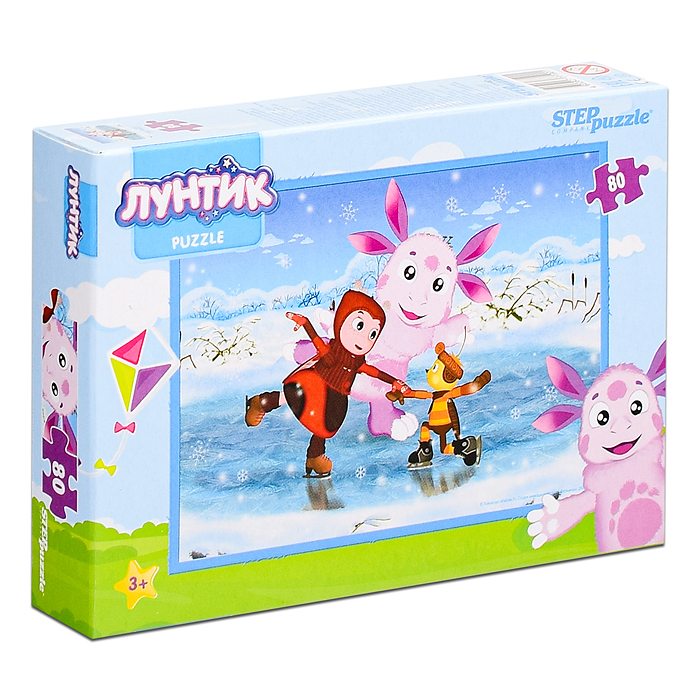 Пазлы 80 "Мультгерои - 1" (Мельница/АО "СТС")