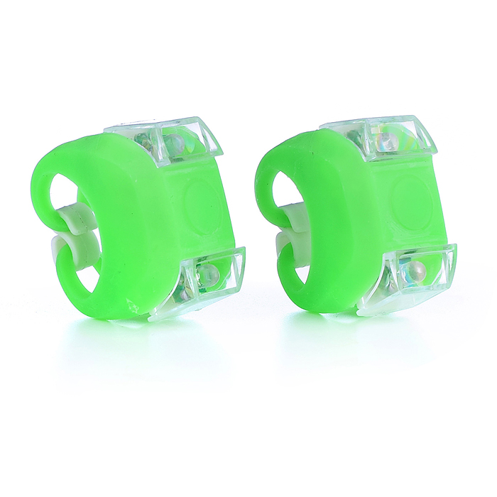 Фото к товару Фонари велосипедные габаритные, 2шт, цвета в ассортименте Фонари велосипедные габаритные, 2шт, цвета в ассортименте