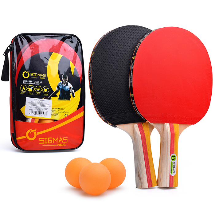 Набор для настольного тенниса 00-3712 (2 ракетки, 3 мяча) в сумке