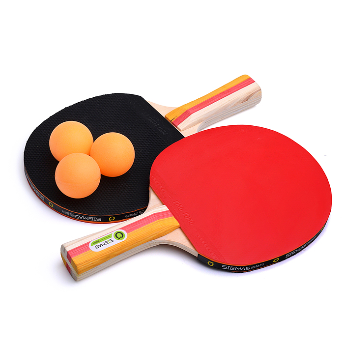 Фото к товару Набор для настольного тенниса 00-3712 (2 ракетки, 3 мяча) в сумке Набор для настольного тенниса 00-3712 (2 ракетки, 3 мяча) в сумке