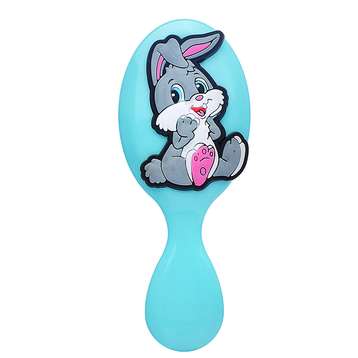 Расческа-мини массажная 00-3597 "Зверушки" Микс