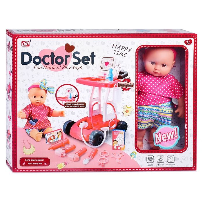 Фото к товару Игровой набор 8829A-2 "Лучший доктор" в коробке Игровой набор 8829A-2 "Лучший доктор" в коробке