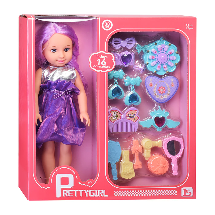 Фото к товару Кукла LS1503 "Красотка Аня" с аксессуарами, в коробке Кукла LS1503 "Красотка Аня" с аксессуарами, в коробке