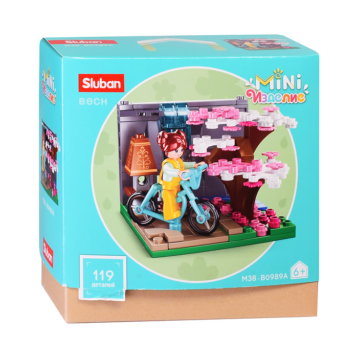 Конструктор M38-B0989A "Весна" (119 дет.) Конструктор M38-B0989A "Весна" (119 дет.)