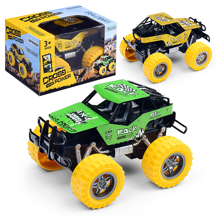 Машина 026-32 инерционная "Cross-Рок" в коробке Машина 026-32 инерционная "Cross-Рок" в коробке