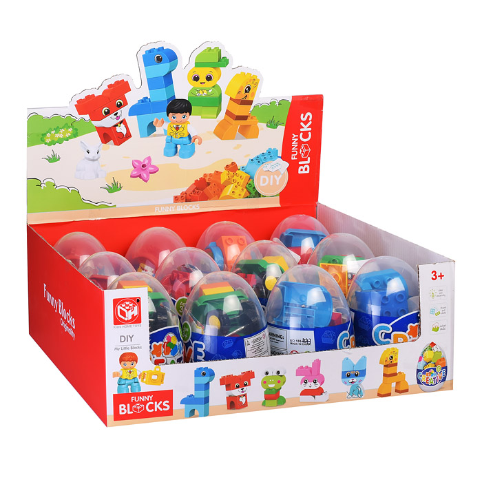 Конструктор 188-443 "Транспорт" в яйце