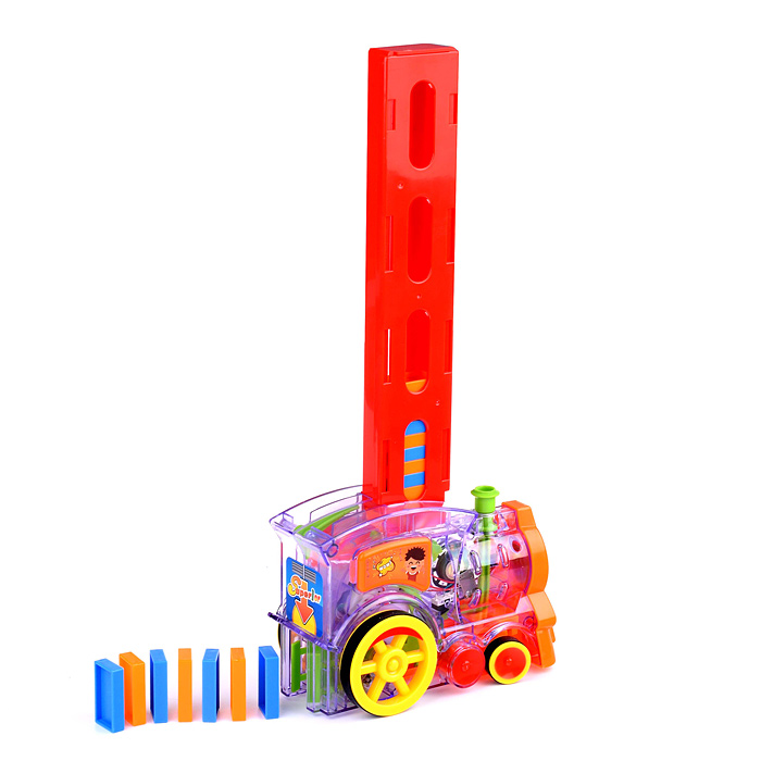 Фото к товару Игровой набор 7012K "Паровозик с домино" в коробке Игровой набор 7012K "Паровозик с домино" в коробке