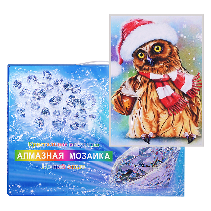 Мозаика 00-5077 "Зимняя совушка" 20*30 см Мозаика 00-5077 "Зимняя совушка" 20*30 см