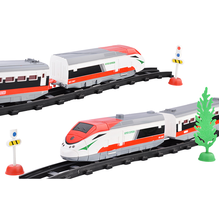 Фото к товару Железная дорога 2936A-12 "Скорость" на батарейках, в коробке Железная дорога 2936A-12 "Скорость" на батарейках, в коробке