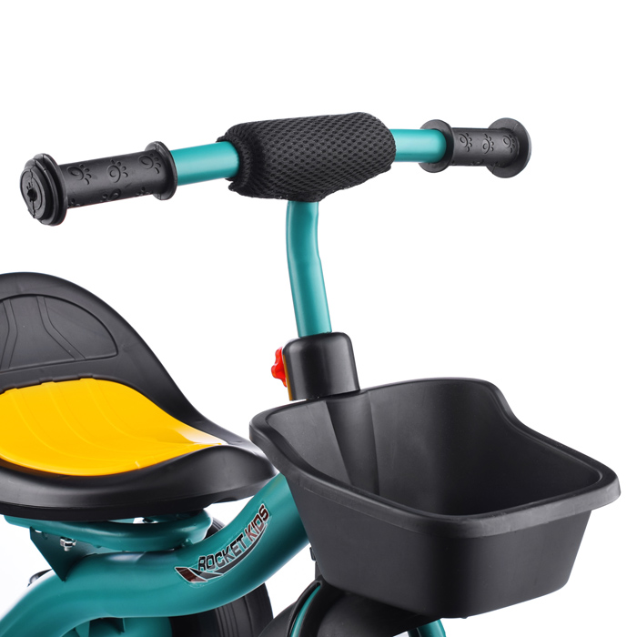 Фото к товару Велосипед XEL-2021-3, 3-х колесный, зеленый Велосипед XEL-2021-3, 3-х колесный, зеленый