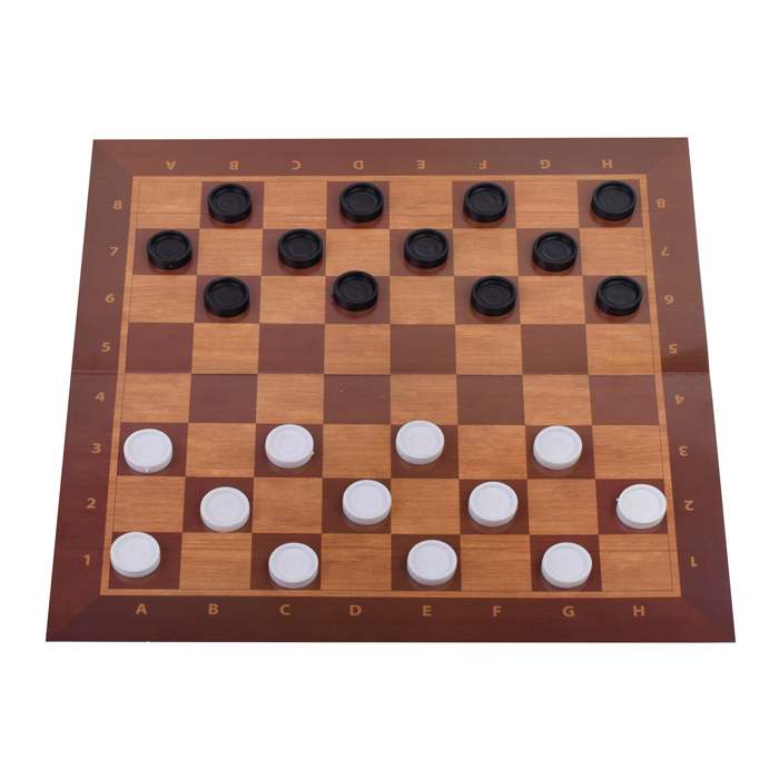 Фото к товару Игра настольная 3 в 1: шашки, шахматы, нарды Игра настольная 3 в 1: шашки, шахматы, нарды