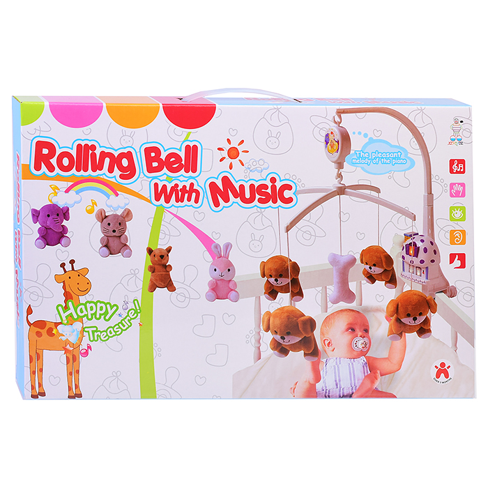 Фото к товару Карусель на кроватку XQT714 в коробке Карусель на кроватку XQT714 в коробке