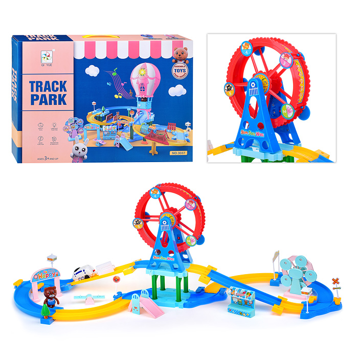 Игровой набор 3037 "Парк Аттракционов" в коробке Игровой набор 3037 "Парк Аттракционов" в коробке