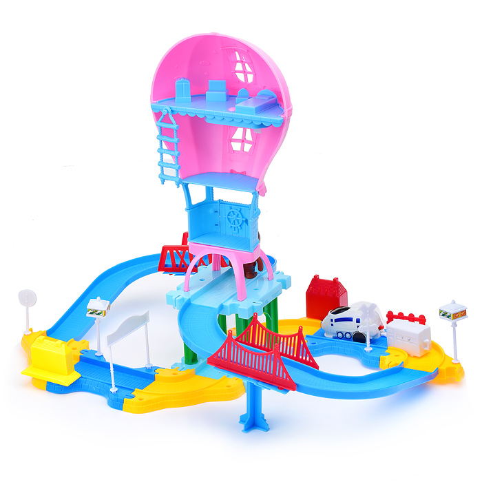 Фото к товару Игровой набор 3034 "Парк Аттракционов" в коробке Игровой набор 3034 "Парк Аттракционов" в коробке