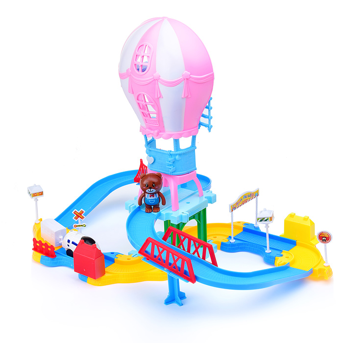 Фото к товару Игровой набор 3034 "Парк Аттракционов" в коробке Игровой набор 3034 "Парк Аттракционов" в коробке