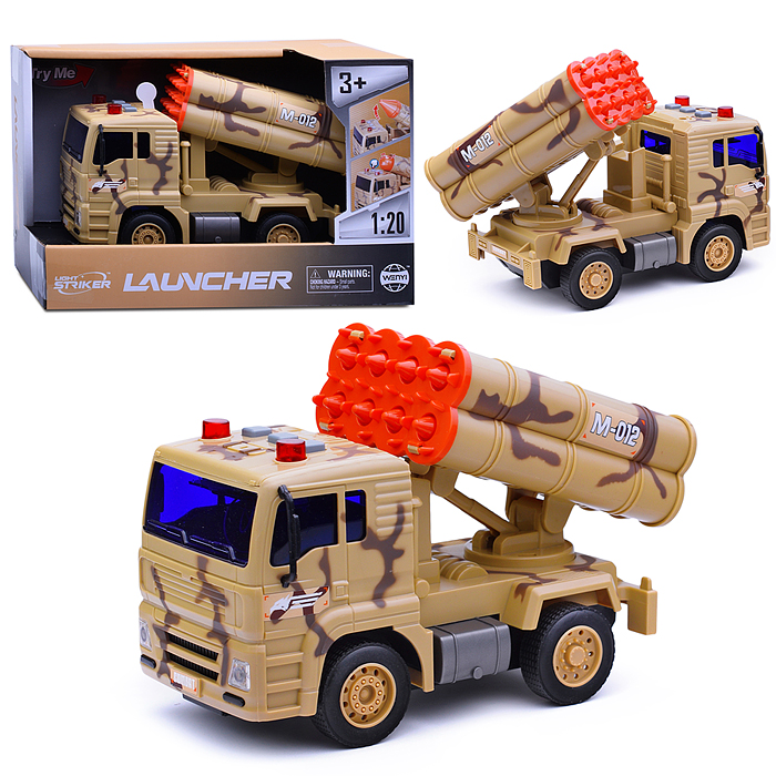 Машина WY441D "Военная. Ракетная установка" в коробке Машина WY441D "Военная. Ракетная установка" в коробке