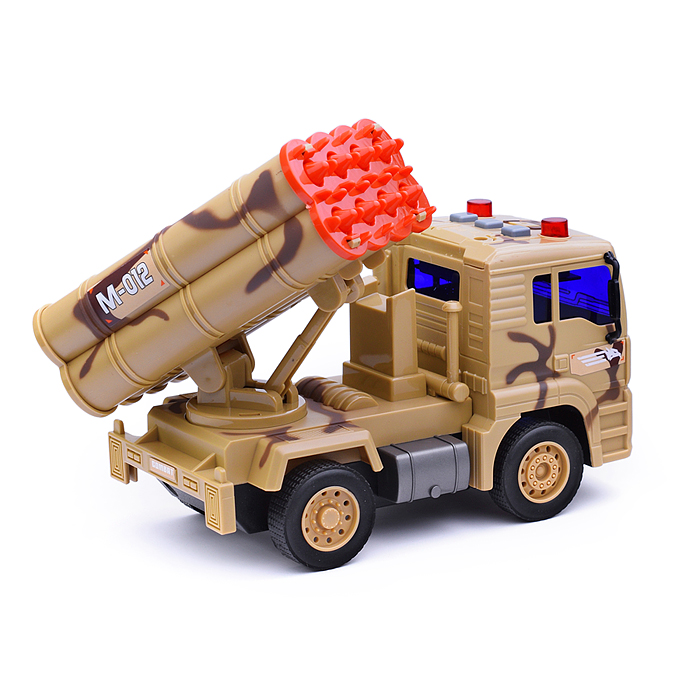 Фото к товару Машина WY441D "Военная. Ракетная установка" в коробке Машина WY441D "Военная. Ракетная установка" в коробке