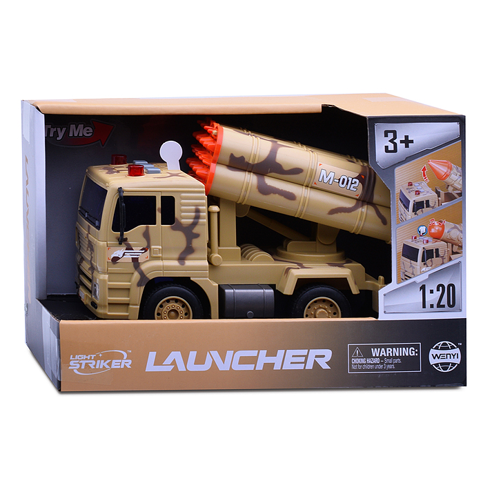 Фото к товару Машина WY441D "Военная. Ракетная установка" в коробке Машина WY441D "Военная. Ракетная установка" в коробке