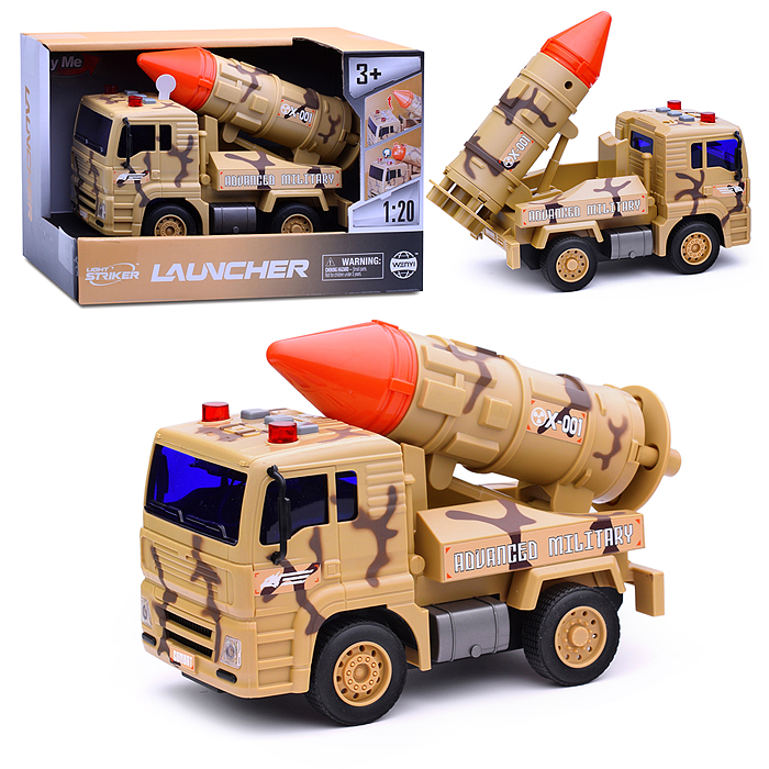 Машина WY441C "Военная. Ракетница" в коробке Машина WY441C "Военная. Ракетница" в коробке