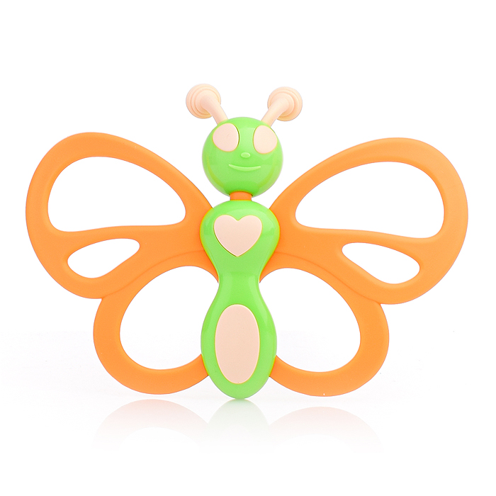 Погремушка-прорезыватель "Бабочка"