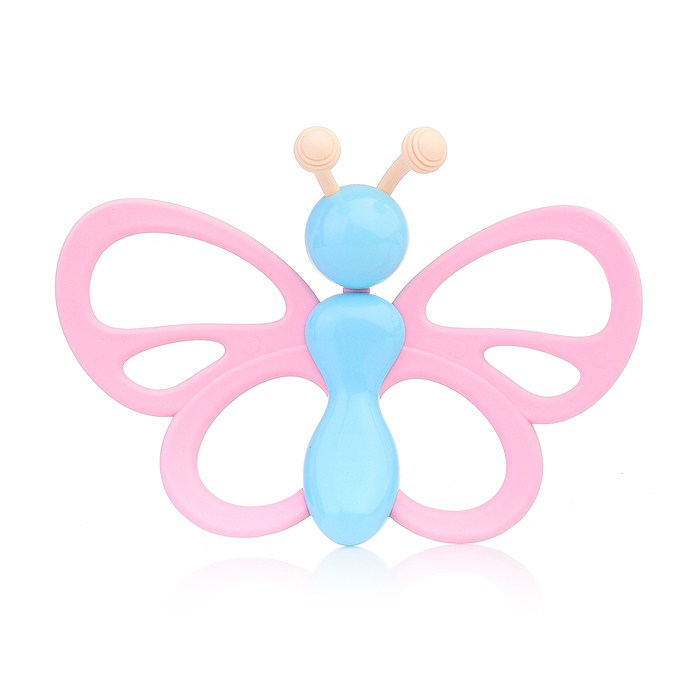 Погремушка-прорезыватель "Бабочка"