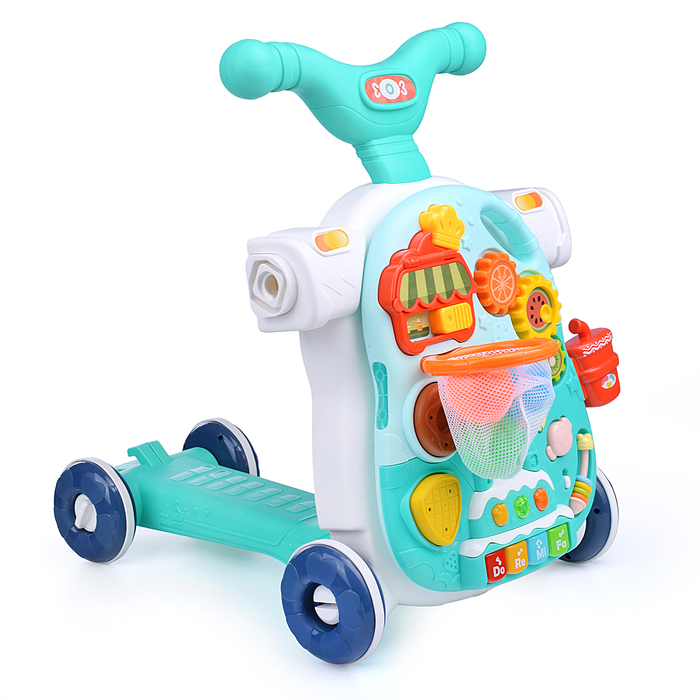 Фото к товару Игровой центр Y0073 4 в 1 (ходунки, каталка, самокат, игровой столик) в коробке Игровой центр Y0073 4 в 1 (ходунки, каталка, самокат, игровой столик) в коробке