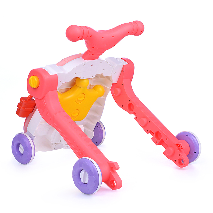 Игровой центр Y0074 4 в 1 (ходунки, каталка, самокат, игровой столик) в коробке