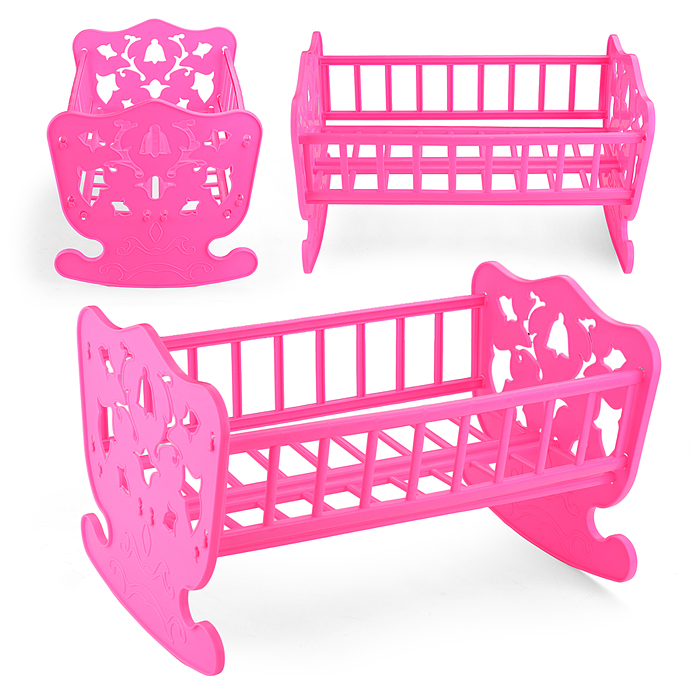 Кровать кукольная (48х30 см.) Кровать кукольная (48х30 см.)