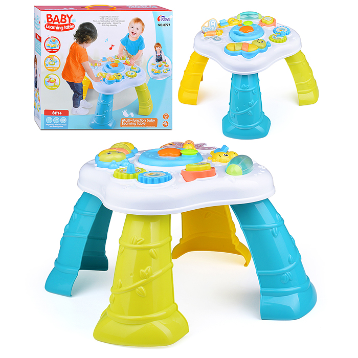 Столик развивающий 8777 "Весело играя" в коробке Столик развивающий 8777 "Весело играя" в коробке