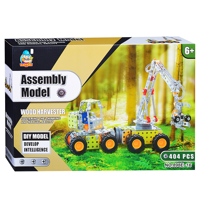 Конструктор 898E-16 "Манипулятор" (404 дет.) в коробке Конструктор 898E-16 "Манипулятор" (404 дет.) в коробке