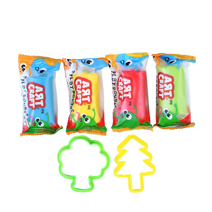 Набор для лепки "Любимые животные" тесто 4х50г.