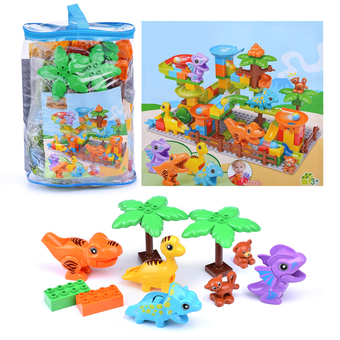 Конструктор JS606B5 "Парк динозавров" 60 эл. Конструктор JS606B5 "Парк динозавров" 60 эл.