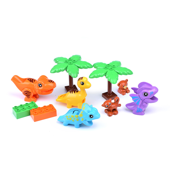 Фото к товару Конструктор JS606B5 "Парк динозавров" 60 эл. Конструктор JS606B5 "Парк динозавров" 60 эл.