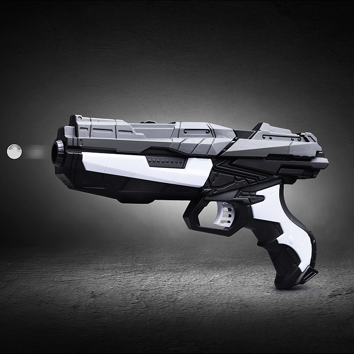 Пистолет BT0050 с мягкими пулями и водяными снарядами, в коробке