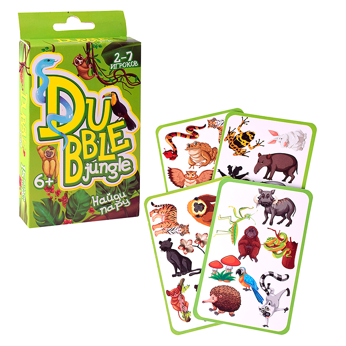 Настольная игра "Dubble jungle" Настольная игра "Dubble jungle"