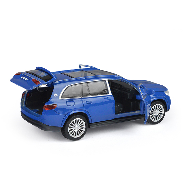 Фото к товару Машина металл Mercedes-Benz Gls Maybach 12 см, (дв, баг, брил-син,) инерц., в коробке Машина металл Mercedes-Benz Gls Maybach 12 см, (дв, баг, брил-син,) инерц., в коробке