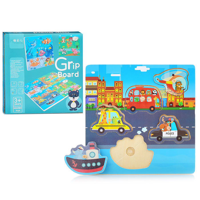 Пазл-вкладыш D1344 "Город у моря" Пазл-вкладыш D1344 "Город у моря"