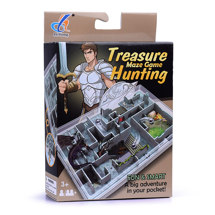 Фото к товару Игра-лабиринт 39818 "Treasure hunting" в коробке Игра-лабиринт 39818 "Treasure hunting" в коробке